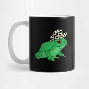 Frog Sheriff of the Cottagecore: A Western Adventure for Toad Lovers Mug